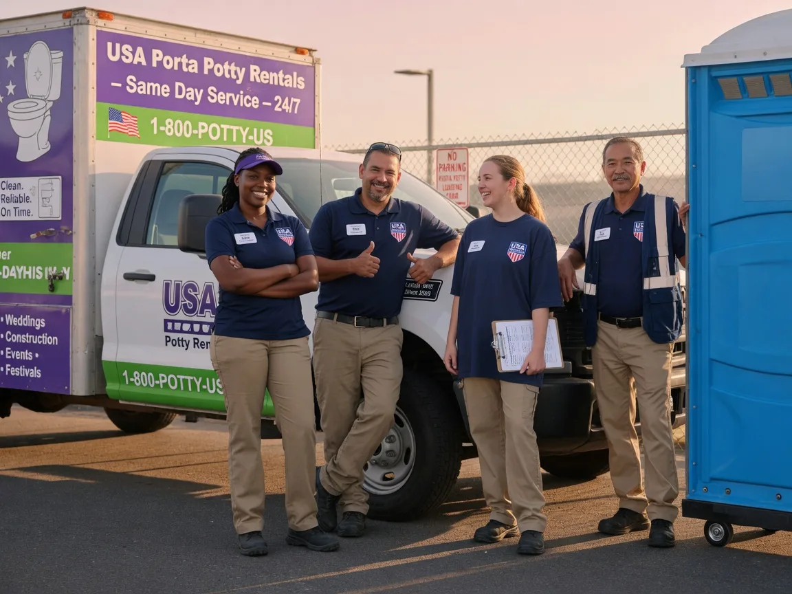 Porta Potty Rental company in Fox, OK
