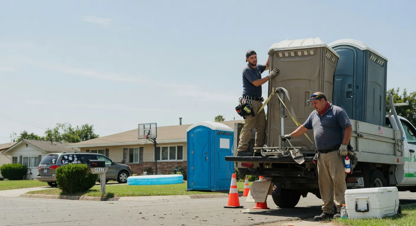 Porta Potty Rental in Fox, OK near me